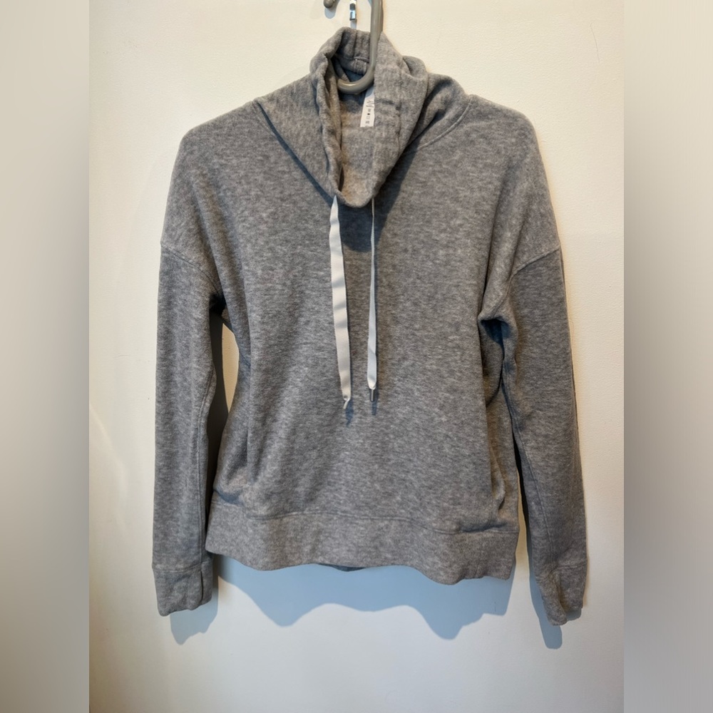 Casual Pullover with funnel neck